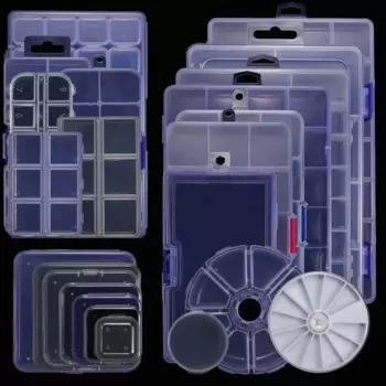 Прозрачный пластиковый контейнер для бисера TRYTRYSEE