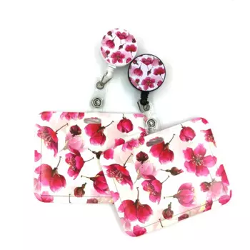 Держатель для бейджа Beetlejuice красный