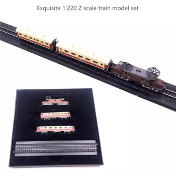 Редкая Изысканная модель поезда в масштабе 1:220 Z, Коллекционная модель готового продукта