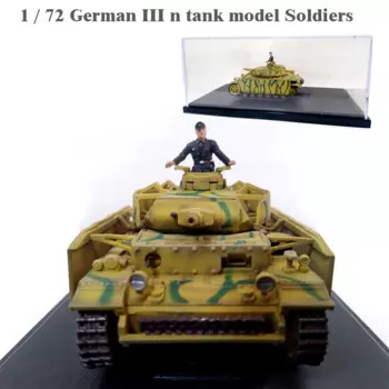 Редкая коллекционная немецкая модель танка III n FO873008A 1 / 72