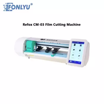 REFOX CM-03 машина для резки гидрогелевой пленки Защитная пленка для экрана мобильного телефона Назад Плоттер для резки пленки для Sunshine Tuoli HTD лист