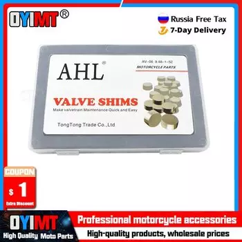 Регулировка клапана 9,48 мм, мерцание клапана, фотокамера для HONDA CRF450R CRF450 CRF 450 R 52 шт., детали двигателя мотоцикла