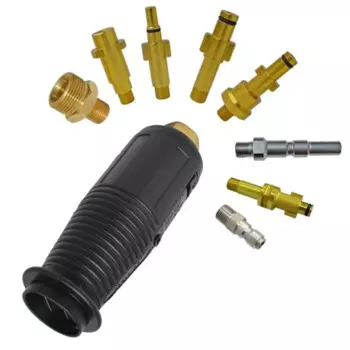 Регулируемая металлическая насадка для мойки высокого давления Karcher/lavor/bosch/Elitech