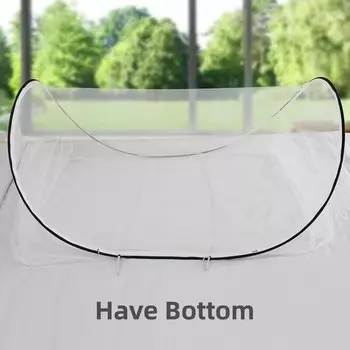 Регулируемая москитная сетка SWSX для односпальной кровати из полиэстера