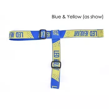 Регулируемая налобная повязка для фонарика