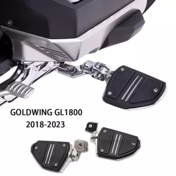 Регулируемая подножка для мотоцикла Honda Gold Wing GL 1800 Tour DCT, воздушная подушка безопасности, аксессуары Goldwing GL1800, двойная направляющая, для ног