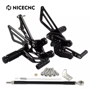 Регулируемая подставка для ног для мотоцикла, наборы задних подставок для Suzuki GSX-R1000 K7 K8 2007 2008 дюйма, 1000 GSXR1000, наборы задних подставок, рычаг переключения передач