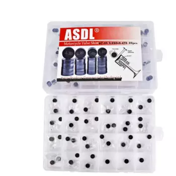 Регулируемая прокладка клапана двигателя мотоцикла, диаметр прокладки 7,48 мм, полный комплект прокладок клапана, камеры для Honda Suzuki Yamaha Kawasaki