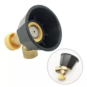 Регулируемая распылительная насадка RPXBGUCKARHG черная металлическая