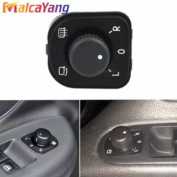 Регулируемая ручка переключатель зеркала автомобильные аксессуары для Volkswagen VW Jetta Mk5 Golf 5 6 Tiguan Passat B6 CC 1K0959565J 1K0 959 565J