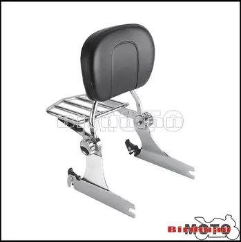 Регулируемая съемная спинка пассажира для мотоцикла, багажник для Harley Dyna Fat Bob FXDF FXDWG CVO FXDFSE 2010-up