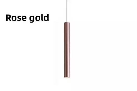 Регулируемая светодиодная люстра OEMG, алюминий, черная, белая, розовое золото