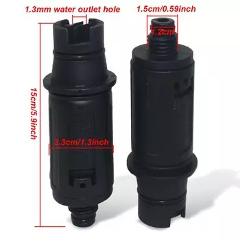 Регулируемая угловая насадка для мойки высокого давления, распылитель 1/4 дюйма, быстроразъемный соединитель 3000 PSI, аксессуары для очистки автомобиля, водяной пистолет