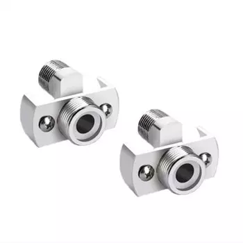 Регулируемая универсальная изогнутая ножка, латунный смеситель для душа, впускная труба, изогнутая ножка, эксцентриковый удлинитель, винт, коррекция внешнего углового соединения