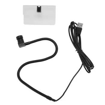 Регулируемая веб-камера со средним экраном 1080P Low LUX Mini USB Cam, перевернутый гибкий кабель 15x15 мм, Super Micro OTG UVC камера, аудио