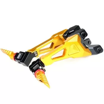 Регулируемая задняя подставка для ног с ЧПУ для мотоцикла BMW S1000RR 2009-2014/S1000R 2010-2016, подставка для ног