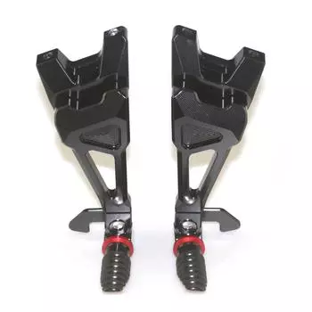 Регулируемая задняя подставка для ног с ЧПУ для мотоцикла YAMAHA R6 2006 2007 2008 2009 2010 2011 2012 2013 2014 2015 2016
