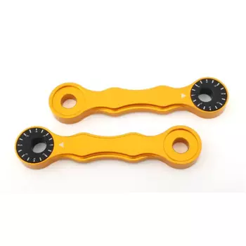 РЕГУЛИРУЕМАЯ СВЯЗЬ DRZ 400/E/S/SM для мотоцикла, комплект для опускания звеньев для Suzuki DRZ400 DRZ400E DRZ400S DRZ400SM 2000-2017 RM125 RM200