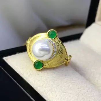 Регулируемое кольцо для пальца из серебра 925 пробы, 3 шт./лот