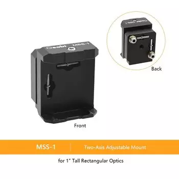 Регулируемое крепление MSS-1 для прямоугольной оптики высотой 1 дюйм