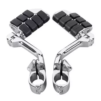 Регулируемые Алюминиевые Подножки для мотоцикла, подножки для Honda Goldwing GL1800, подходит для 22 мм 30 мм 35 мм