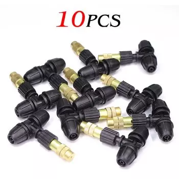 Регулируемые латунные форсунки для тумана MUCIAKIE, 10 шт.