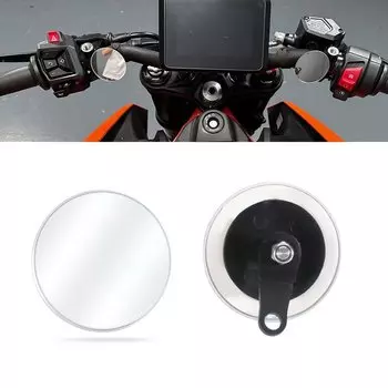 Регулируемые зеркала заднего вида для мотоцикла, для 125 Duke 390 Duke 390 250 Duke 2024-2025, выпуклое боковое зеркало заднего вида