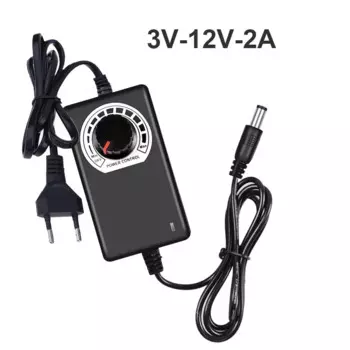 Регулируемый адаптер питания Chcyus 3В 12В 2А