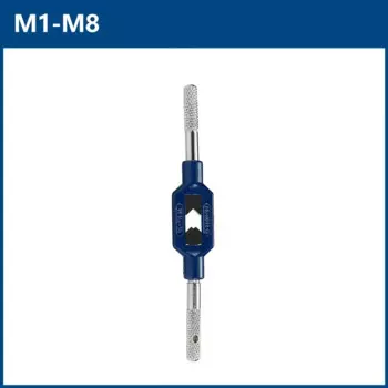 HAMPTON Регулируемый ручной ключ для метчиков M1-M8 M6-M20