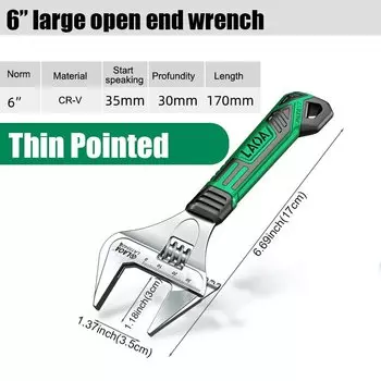 Регулируемый гаечный ключ LAOA