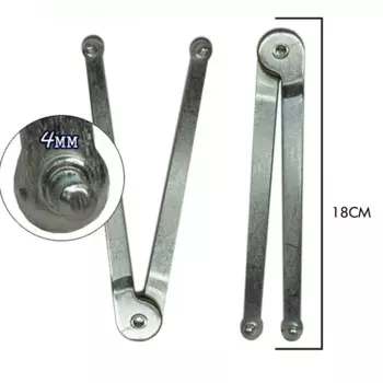 Регулируемый гаечный ключ ZJMZYM Angle grinder wrench 18 см