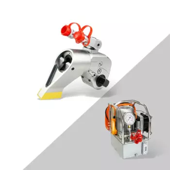 Регулируемый гидравлический динамометрический ключ 8MXTA 70Mpa от 1078 до 10780 Нм