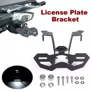 Регулируемый кронштейн номерного знака 2025 для CFMOTO 450MT 450 MT MT450, хвостовое аккуратное крыло, комплект держателей кронштейна для рамки номерного знака