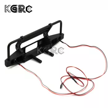 Регулируемый металлический передний бампер с для 1/10 RC Crawler Car TRX4 Defender Axial SCX10 SCX10 II 90046, обновленные детали