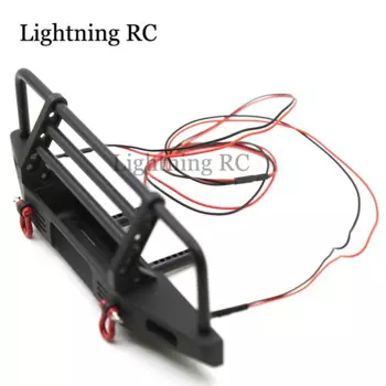 Регулируемый металлический передний бампер с для 1/10 RC Crawler Car TRX4 Defender Axial SCX10 SCX10 II 90046, обновленные детали
