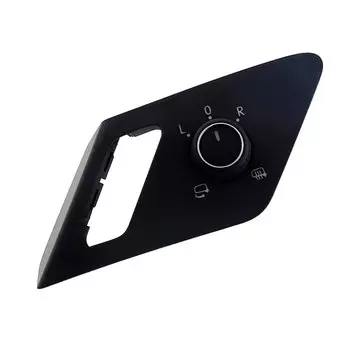 Регулируемый переключатель управления для бокового зеркала заднего вида с покрытием, ручка регулировки для VW Golf MK7 2014 2013 5G0959565M 5GG959565C