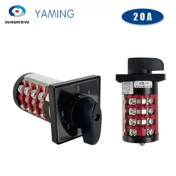 Регулируемый переключатель WHUROW 4 уровня 20А