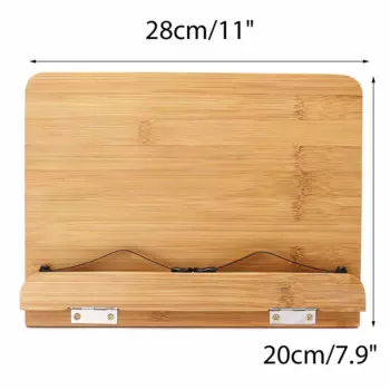 Регулируемый Поднос для книг, бумажные зажимы для страниц, стол для чтения для предотвращения близорукости, прочная Подставка для книг, Книжная подставка для учебников