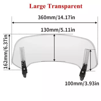 Регулируемый спойлер для лобового стекла мотоцикла, для BMW R1200GS F850GS F800GS F750GS F700GS F650GS