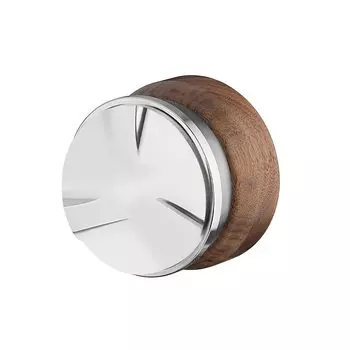 Регулируемый темпер для эспрессо MHW-3BOMBER 51/53/58,5 мм из нержавеющей стали и дерева