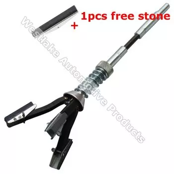 Шлифовальный инструмент с 3 челюстями, 4 размера, регулируемый тормозной поршень, инструмент для хонингования цилиндра, 3 челюсти, диапазон камней: 19-63 мм, 32-88 мм, 51-177 мм