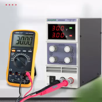 Регулируемый Высокоточный лабораторный блок питания Wanptek KPS303D, 30 В, 3 А