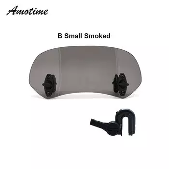 Регулируемый ветровой экран для мотоцикла, спойлер на лобовое стекло, дефлектор воздуха для Honda, BMW, KAWASAKI, YAMAHA, HONDA, SUZUKI, DUCATI