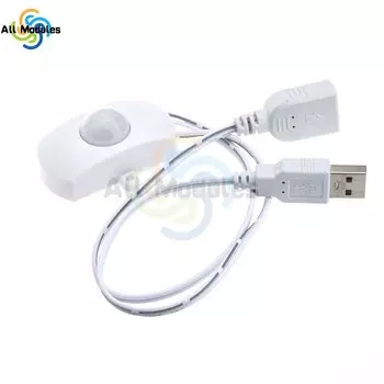 Регулируемый высветильник ель мини-светильника, USB светодиодный переключатель для коридора, чулана, подстилки, 5 В/12 В/24 В постоянного тока