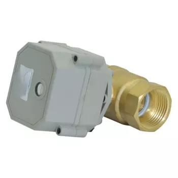 Регулирующий сигнал 4-20mA, интеллектуальный модулирующий привод 0-5 В, 2-сторонний латунный шаровой клапан 3/4 дюйма