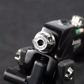 Регулятор рычага тормоза из титана FLAWLESSTI для Brembo RCS Corsa Corta RCS