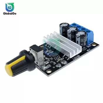 Регулятор скорости двигателя Aideepen 6-28 В 3А