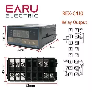 Регулятор температуры EARUELECTRIC REX-C100