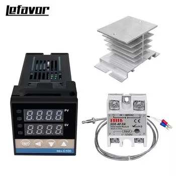 Регулятор температуры REX-C100 Lefavor