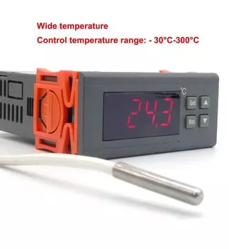 Регулятор температуры в духовке 220 В 110 В 12 В 30 А 10 А, диапазон управления: -30 ~ 300 градусов